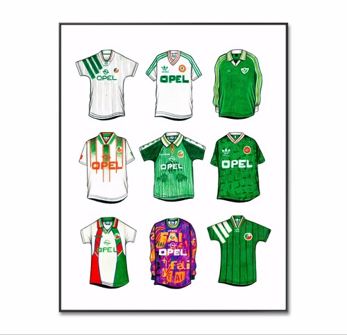 Ireland football shirts - ireland,