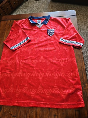 England men red away - away, jersey
