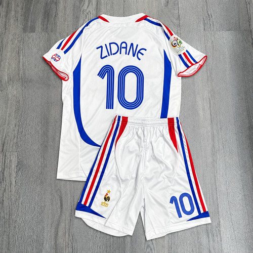 Kids zidane france away - zidane, retro