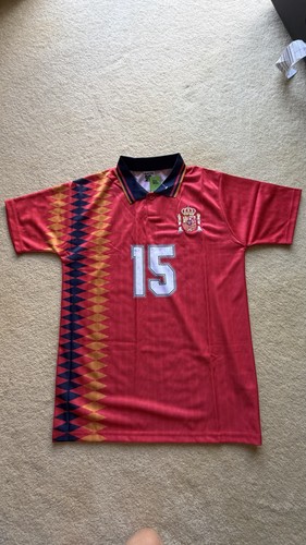 Spain retro football shirt - spain,