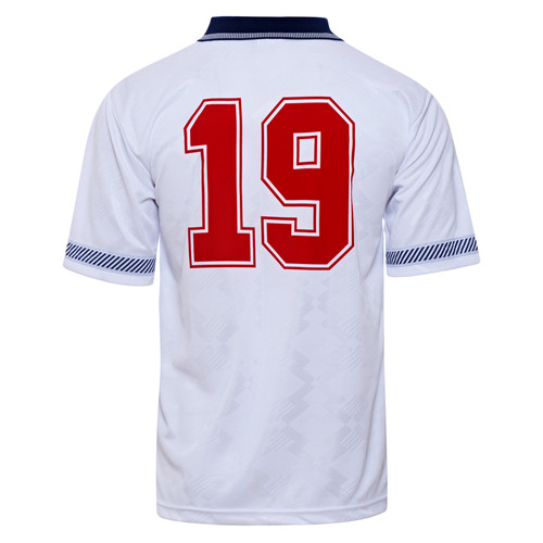 England retro 1990 home white - england,