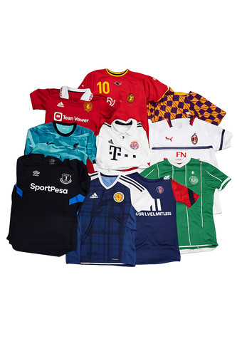 Vintage football shirts x10 - vintage,