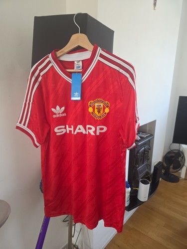Mufc retro football jersey - football,