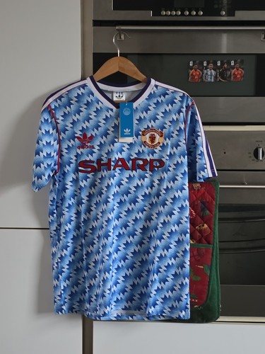 Mufc retro jersey 1990 92 - xl, 1990–92